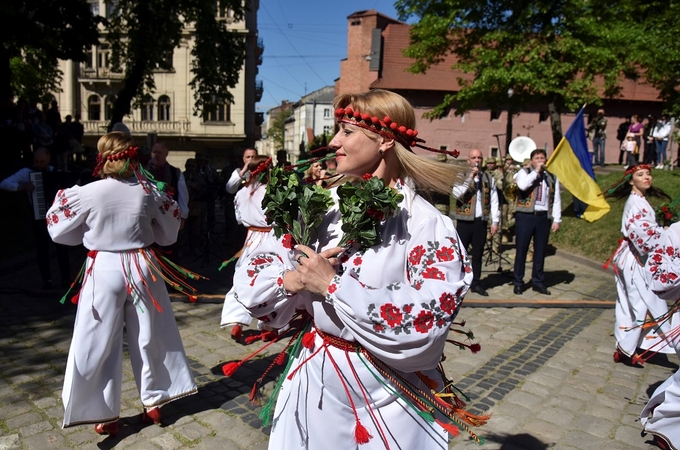 Kaune – Vyšyvankos diena: drabužis kaip ukrainietiškos tapatybės kodas