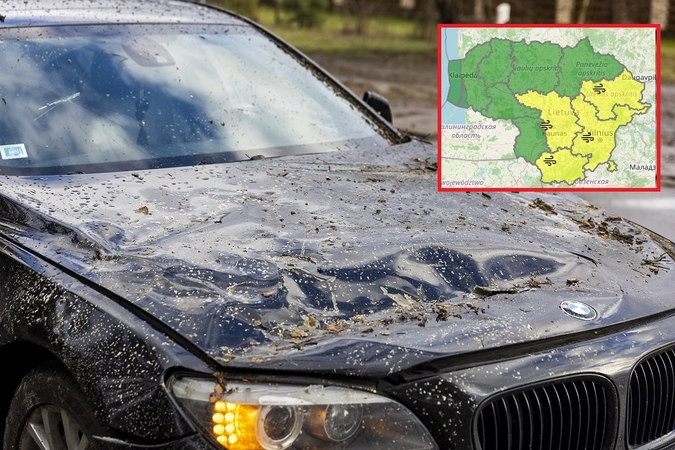 Sinoptikai įspėja apie pavojingus reiškinius