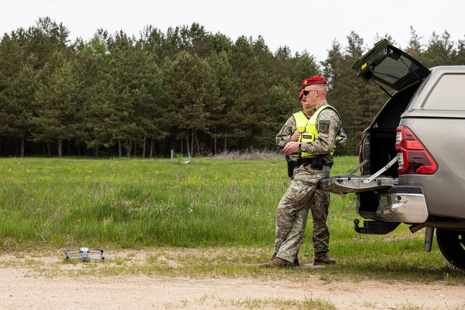 Į Lietuvą įskridęs dronas sulaukė pasaulio žiniasklaidos dėmesio