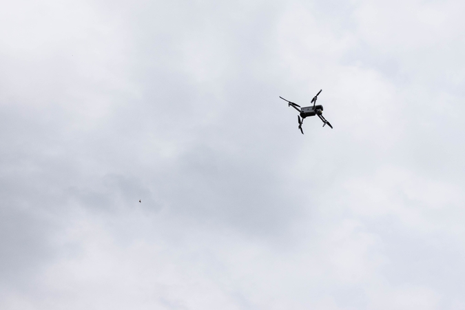 Bus išbandytos dronų aptikimo sistemos