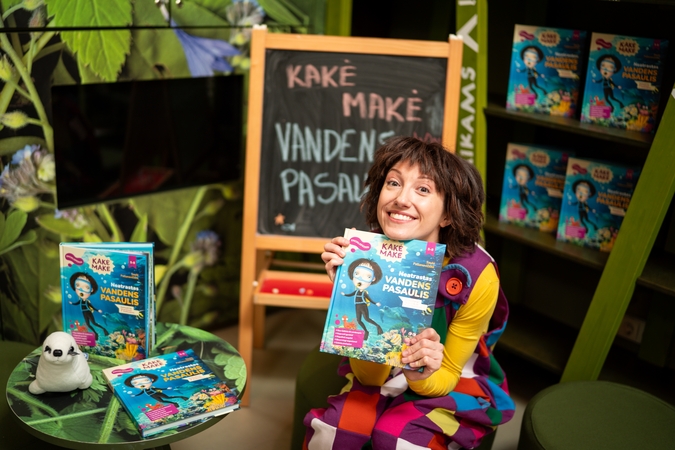 Saulė Paltanavičiūtė su Kake Make tyrinėja neatrastą vandens pasaulį
