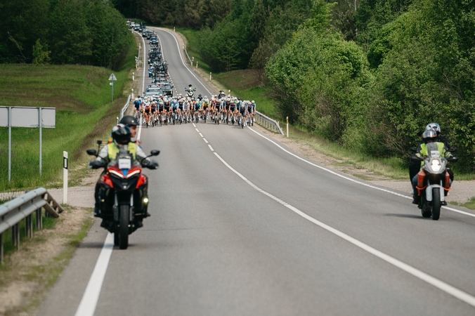 Trečioji „Tour of Lithuania“ lenktynių diena: Utenoje dėl podiumo kovojo Eimantas Gudiškis 