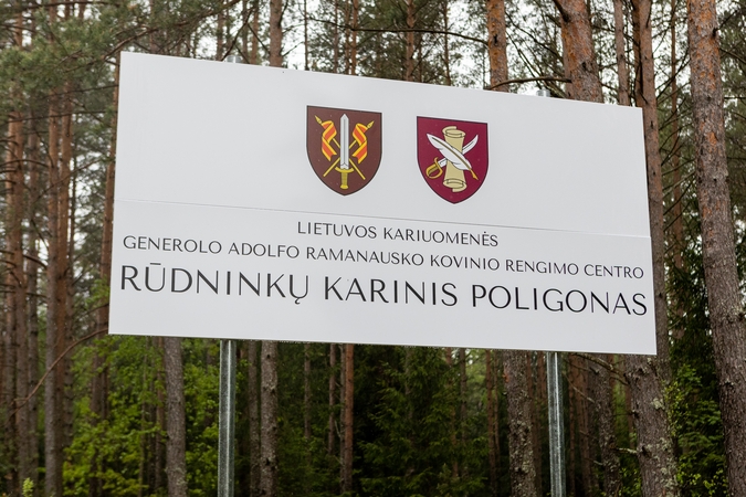 Rūdninkų poligone baigtas statyti prieštankinių ginklų šaudyklos kompleksas