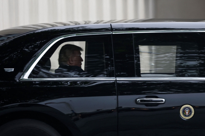 Donaldas Trumpas sako, kad medicininis patikrinimas praėjo tobulai
