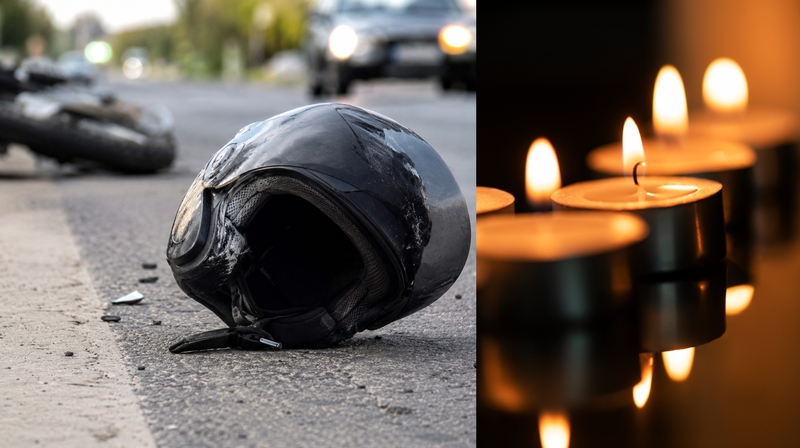 Akmenės rajone žuvo į stulpą atsitrenkęs motociklininkas