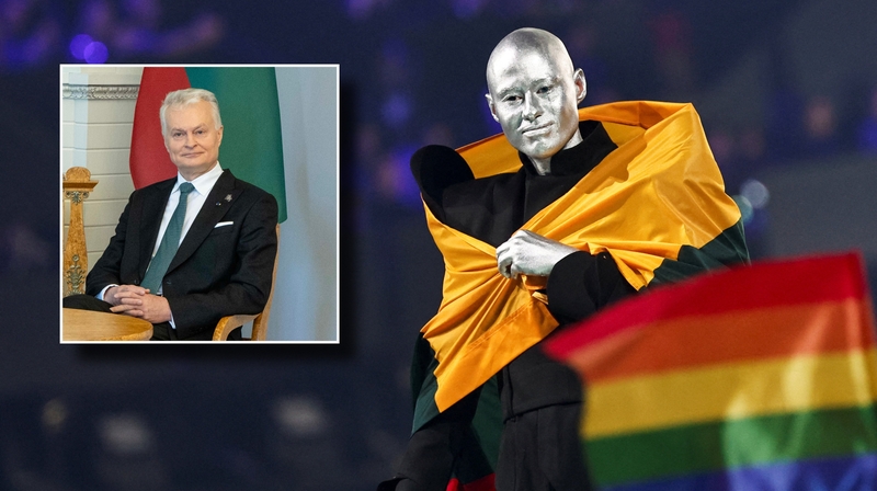 Iš Gitano Nausėdos lūpų – palaikymo žinutė Lietuvos atstovui „Eurovizijoje“