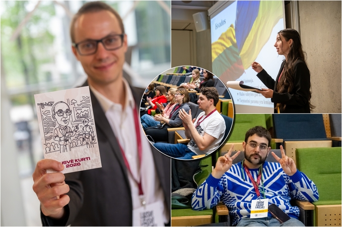 Studentų konferencijoje – apie pasirinkimą būti laisvam