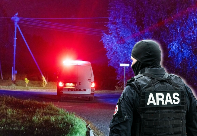 Nukritusio drono vietoje dirba „Aro“ pareigūnai ir policija: pateikė svarbiausią informaciją