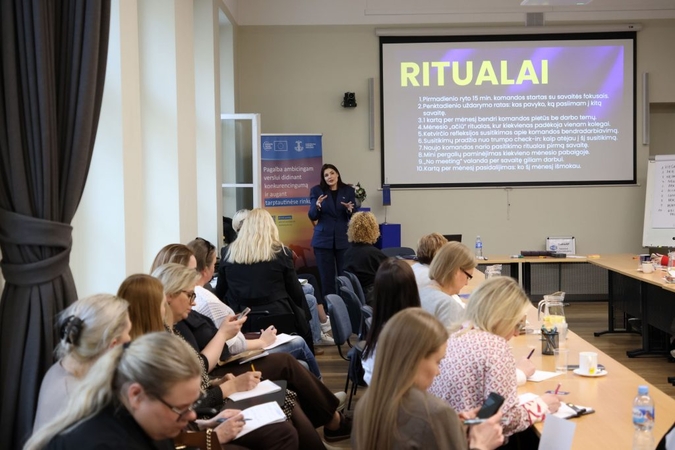 Marketingo klubo ir Kauno personalo vadovų klubo renginyje – apie tai, kas iš tiesų padeda komandai veikti