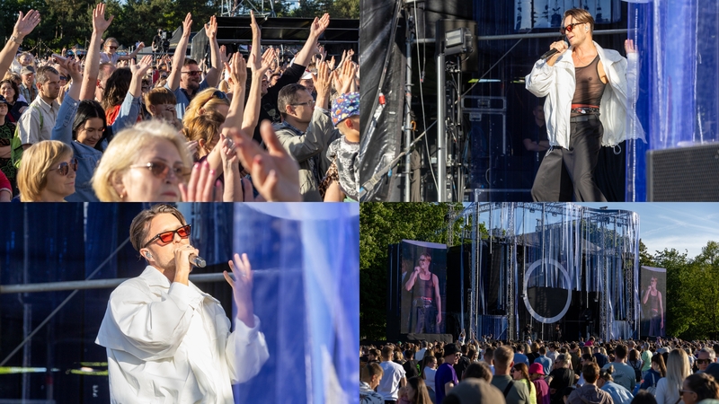 Martynas Kavaliauskas ir Kauno „Rubininis“ choras miesto gimtadienio proga padovanojo koncertą