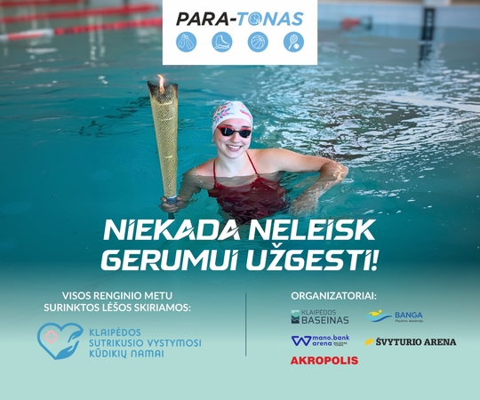 Klaipėdą vėl suvienys Gerumo PARA-TONAS