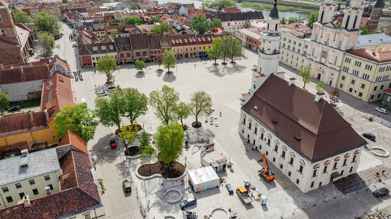 Rotušės aikštėje – svarbūs parkavimo pokyčiai