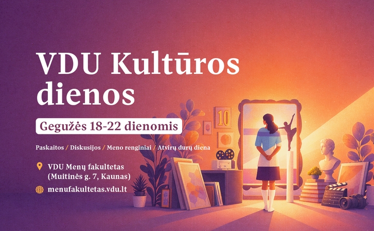 „VDU Kultūros dienos“: nuo filmo „Romualdas ir jūra“ iki gyvo garso koncerto „Music Lab“