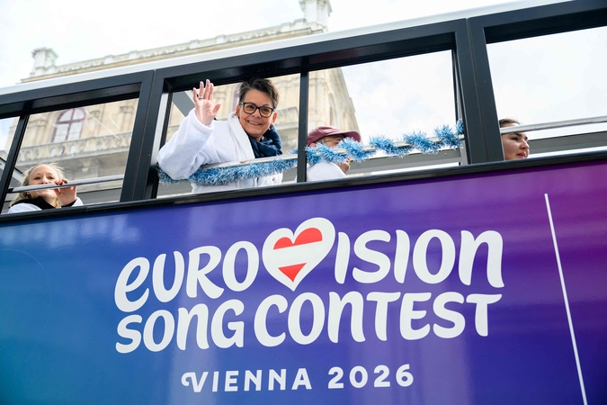 Vienoje – „Eurovizijos“ finalas