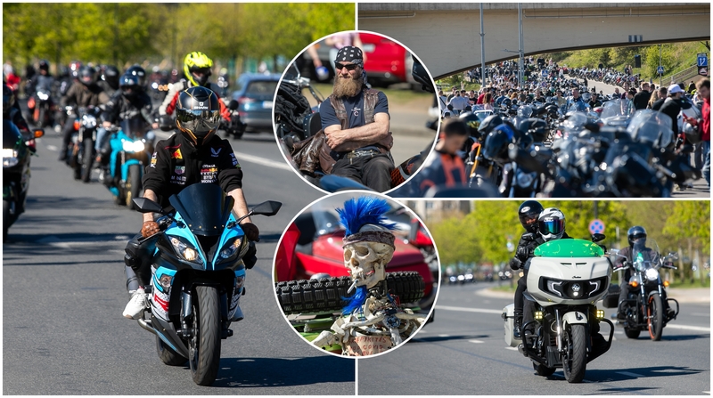 Motociklų sezonas – atidarytas: baikeriai siunčia žinutę