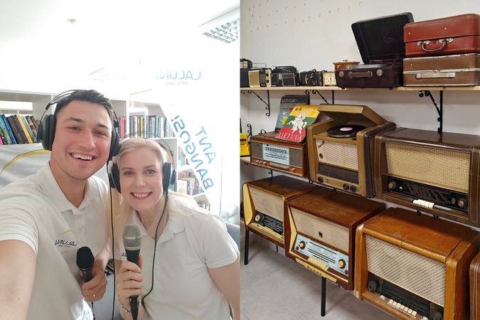Nuo „Radiofono“ iki „Lalunos“: eteryje atgimė Klaipėdos radijo istorija