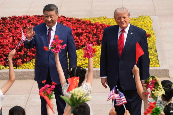 Xi Jinpingas ir Donaldas Trumpas