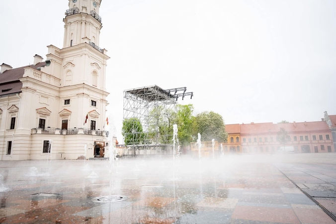 Rotušės aikštė atgyja: Kauno gimtadienis – miesto širdyje