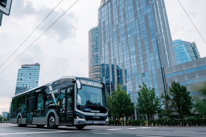 160 „žalių“ autobusų ir jų infrastruktūra Vilniui kainuos iki 124 mln. eurų