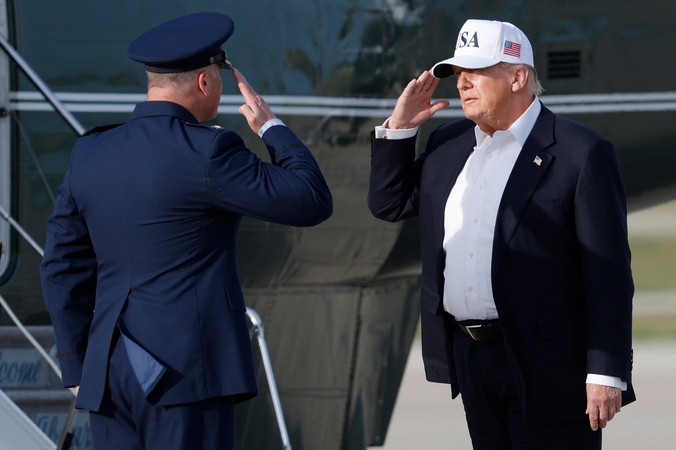 Donaldas Trumpas: JAV ir Nigerijos pajėgos eliminavo aukšto rango IS lyderį