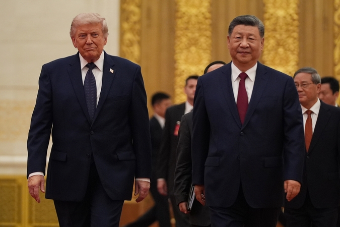 Trumpas sako pakvietęs Xi rugsėjį apsilankyti Baltuosiuose rūmuose
