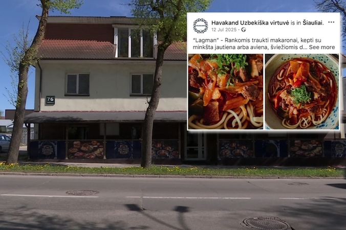 Uzbekų kavinę tikrinę inspektoriai nustėro