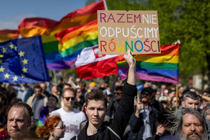 Varšuvoje įregistruota pirmoji tos pačios lyties asmenų santuoka