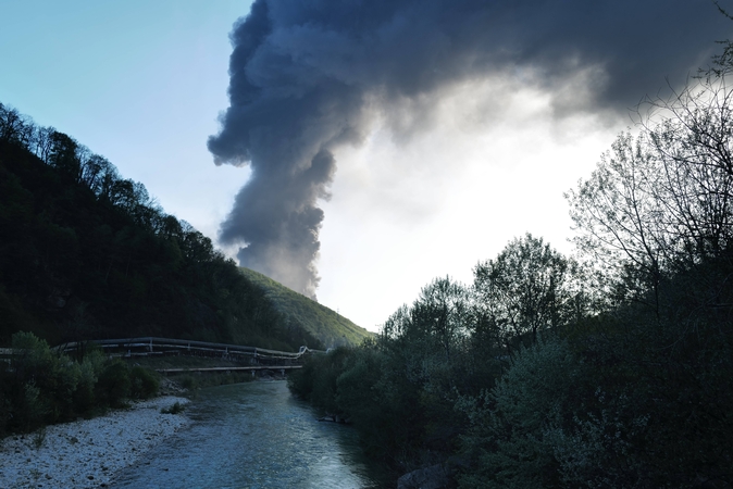 Rusijos Tuapsės jūrų terminalui vėl smogta dronais