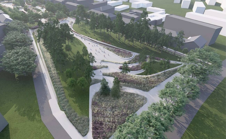 Bus rekonstruojama Sąjungos aikštė Vilijampolėje: įvardijo, kas keisis