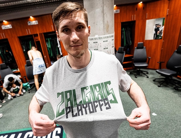 Nusiteikimas: Ą. Tubelis žadėjo padaryti viską, kad „Žalgiris“ namuose laimėtų rungtynes su „Fenerbahçe“ ir grįžtų lemiamai dvikovai į Stambulą.