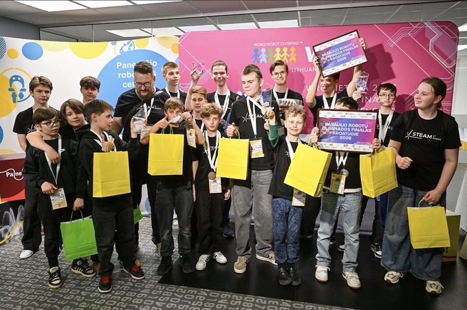 Pasiekimas: KU STEAM centro jaunieji inžinieriai keliauja į WRO Europos finalą Kroatijoje.