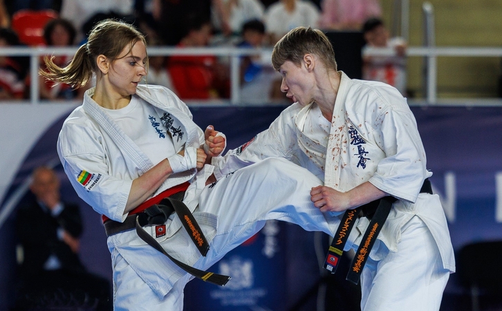 Karjera: B. Svinkūnaitė (kairėje) – jau penkiskart Europos čempionė.