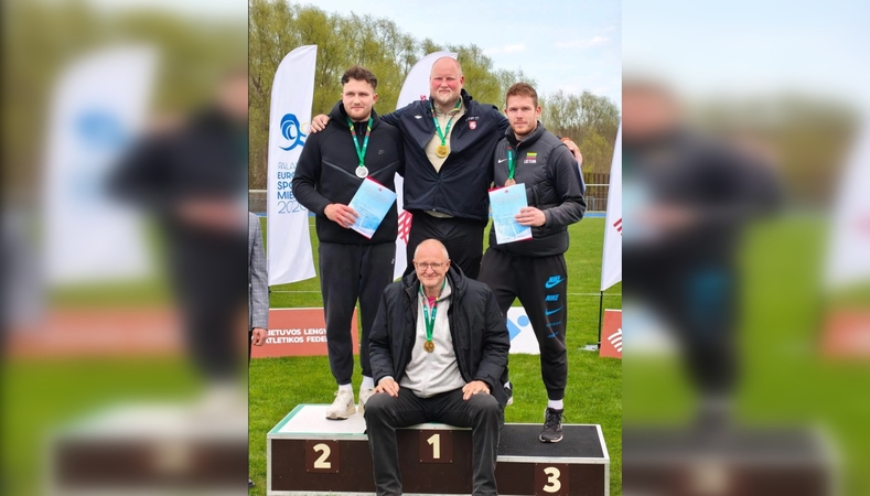 Metimų čempionate – Gudžiaus triumfas ir rekordinė jaunoji Aleknaitė
