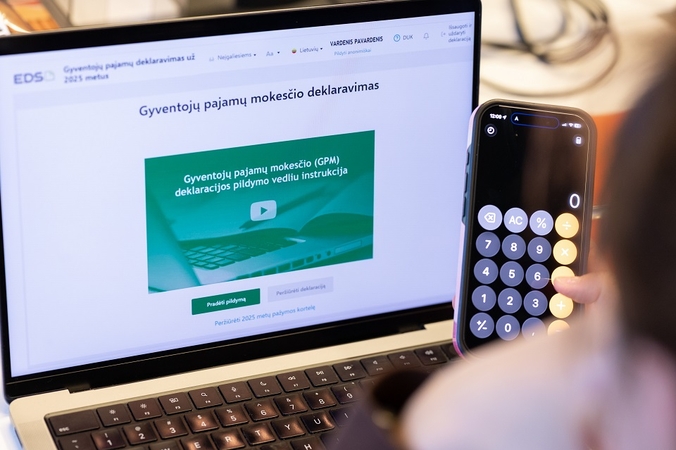 VMI: pajamų dar nedeklaravo 60 tūkst. savarankiškai dirbusių gyventojų 