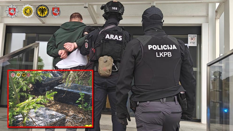 Teisėsaugos ataka prieš kontrabandininkus: tarp 27 sulaikytųjų – ir 13 pareigūnų