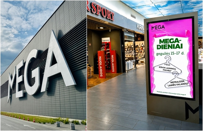 MEGADIENIAI sugrįžta į prekybos ir laisvalaikio centrą „Mega“ gegužės 15–17 d.!