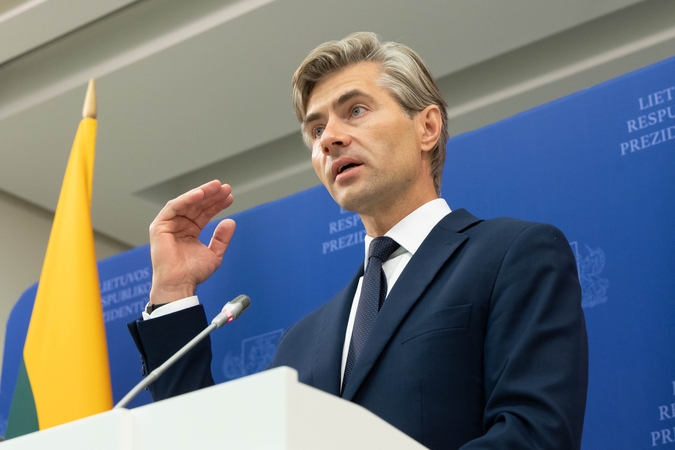 Budrys NATO susitikime: investicijos į gynybą ir ilgalaikė parama Ukrainai yra būtini