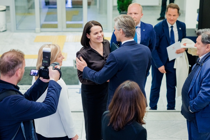 Martyno Mažvydo bibliotekoje inauguruotas Europos Tarybos informacijos punktas baltarusiams 