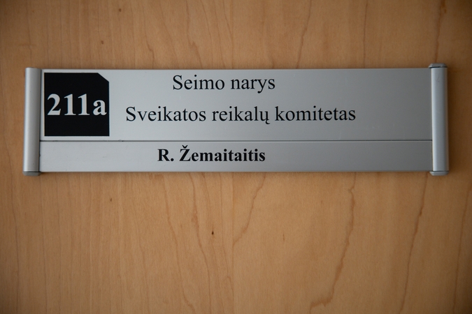 Seime Žemaitaičio kabinete lankėsi FNTT