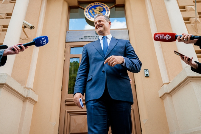 Gintautas Paluckas atvyko į STT