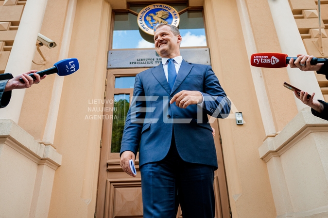 Gintautas Paluckas atvyko į STT