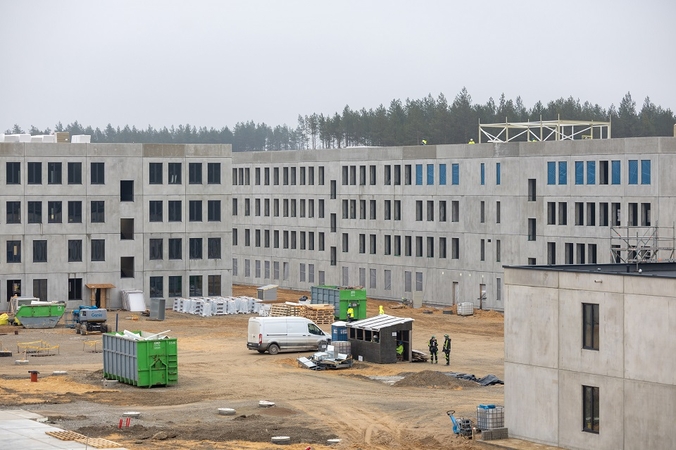 Rūdninkų karinio miestelio statybos