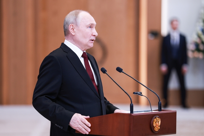 Vladimiras Putinas su sąjungininkais: Armėnija turėtų netrukus surengti referendumą dėl narystės ES 