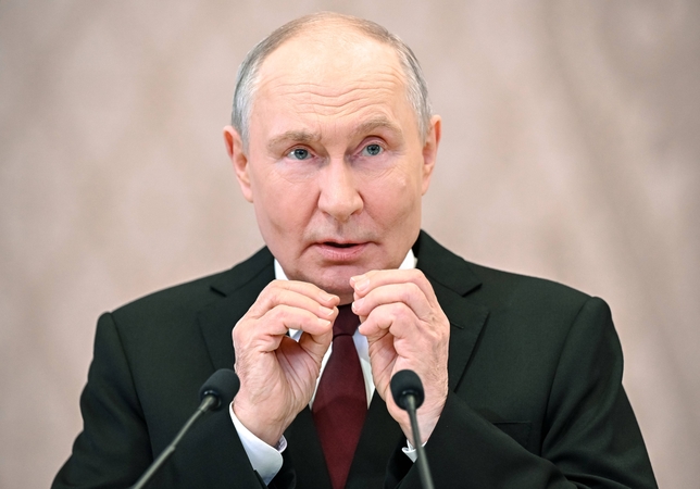 Vladimiras Putinas: Rusija niekada negrasino Europos šalims 