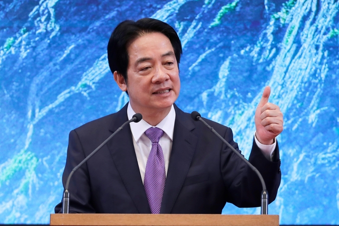Taivano prezidentas Lai Ching-te