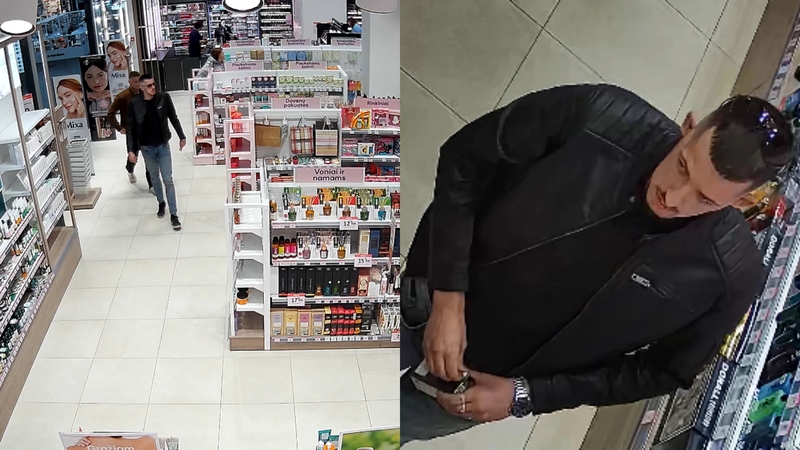 Iš parduotuvės išėjo nesusimokėjęs: Kauno policininkai turi klausimų šiam vyrui