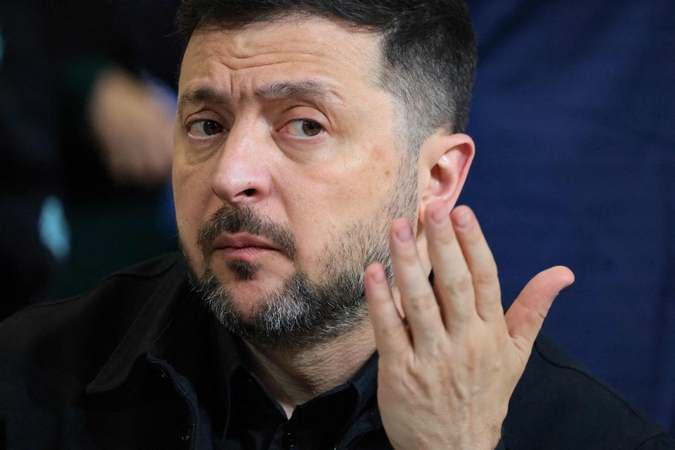 Zelenskis: Rusija baiminasi, kad virš Pergalės dienos parado skris Ukrainos donai