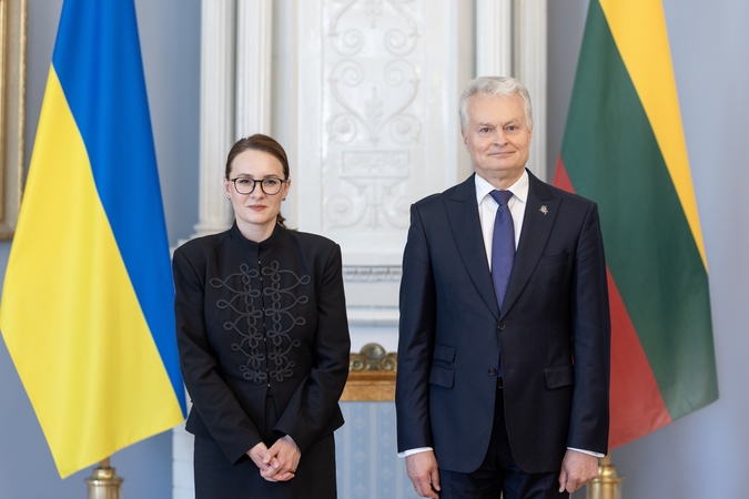 Nausėda su Ukrainos premjere aptarė dvišalius santykius ir saugumo situaciją regione