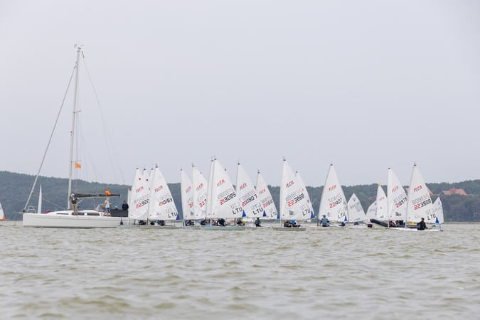 Ryškėja pirmieji „EurILCA Europa Cup“ lyderiai
