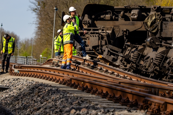 Viceministras apie tyrimą dėl traukinių avarijų: liko pati svarbiausia dalis